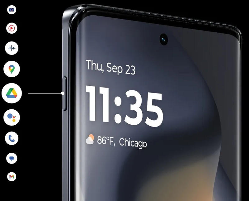 Motorola Edge (2024) display