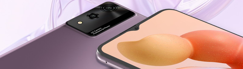Cubot A10 main and selfie cameras